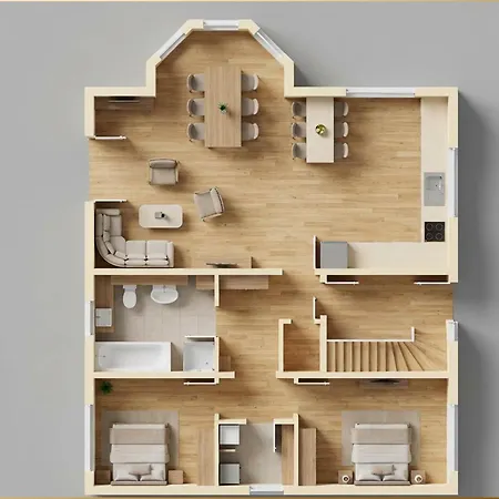 Appartement Strandlaeufer *